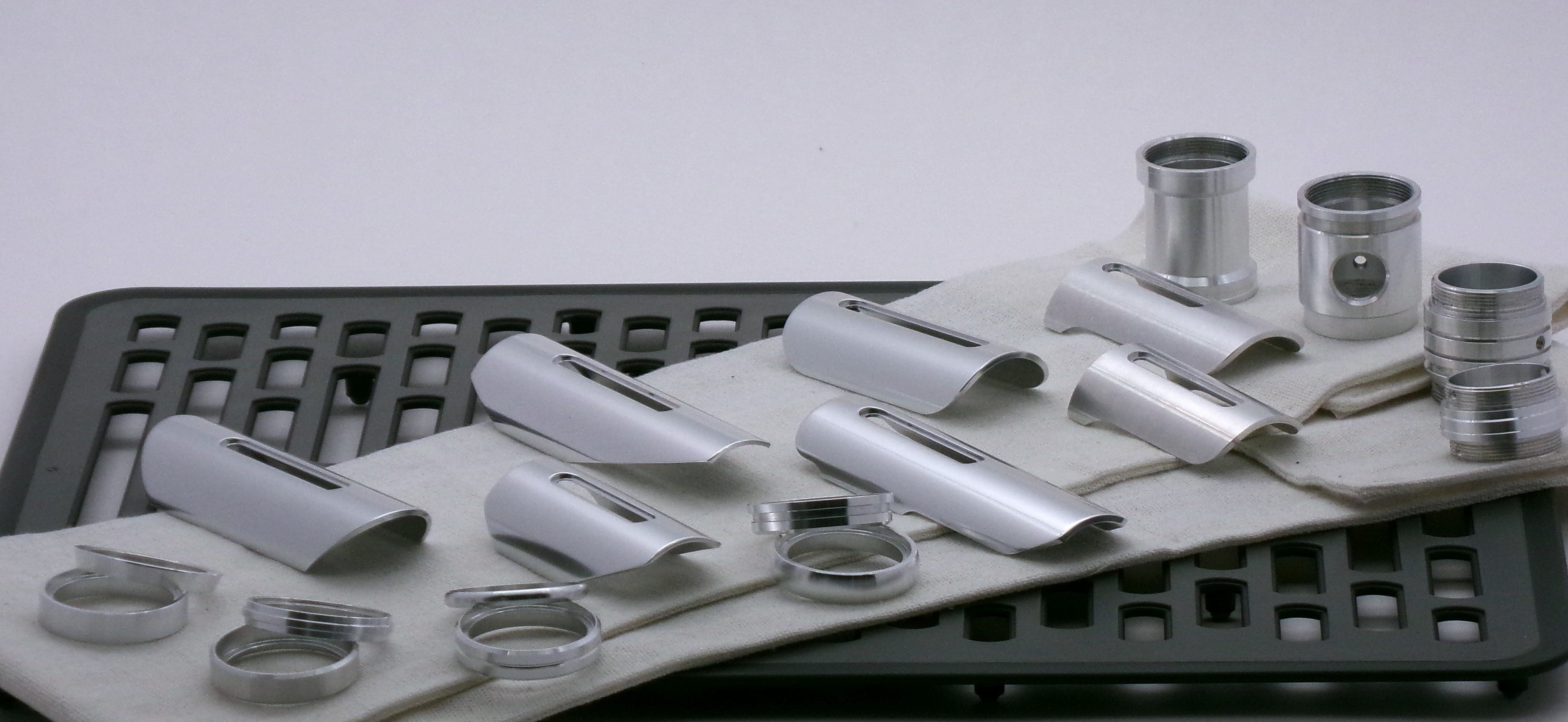 Collection of VHC Lightsaber Parts available from Corvus Saber Foundry