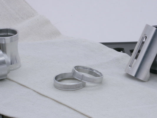 Pair of VHC compatible, aluminum lightsaber accent rings