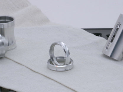 Pair of VHC compatible, aluminum lightsaber accent rings.  One on side, one vertical.