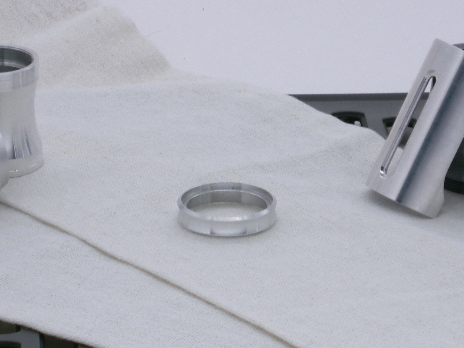 Single VHC compatible, aluminum lightsaber accent ring.