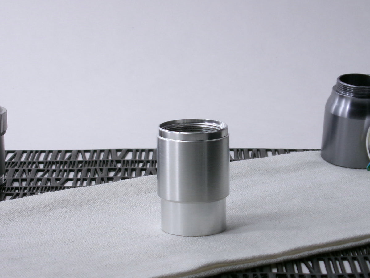 A stepped, VHC-compatible Accent Sleeve sits vertically, installed on a CSF Body Segment.