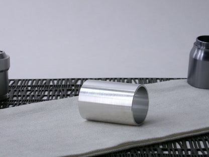 A simple, VHC-compatible Accent Sleeve sits 3/4 view showing interior-view on a cloth.