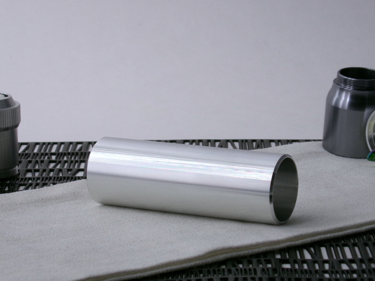 A beveled, VHC-compatible Accent Sleeve sits 3/4 view showing interior-view on a cloth.