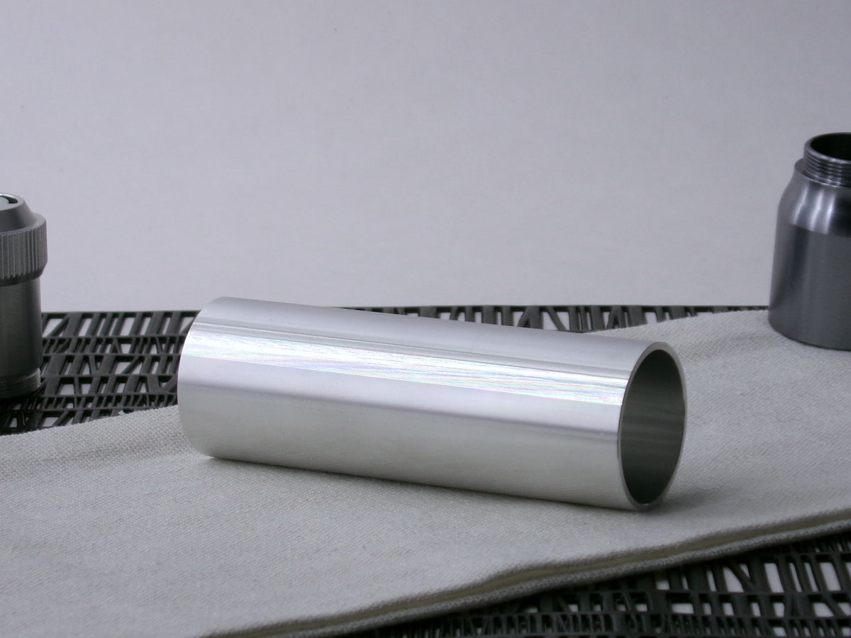 A simple, VHC-compatible Accent Sleeve sits 3/4 view showing interior-view on a cloth.