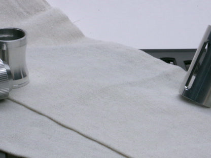 A stealthy, no-show, aluminum male-to-male formatted adapter that hides between female formatted parts.