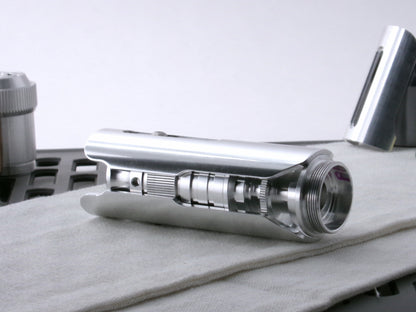 Assembled VHC-compatible, Component Schema Kit - Emitter Type 8, 3/4 view facing right.