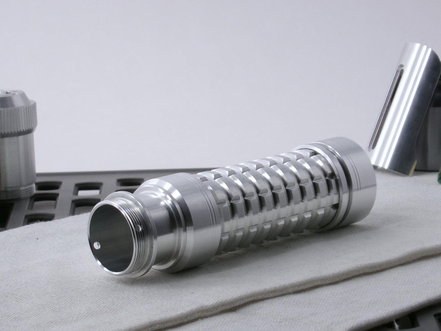 Assembled VHC-compatible, Component Schema Kit - Grip Type 1, 3/4 view facing left.