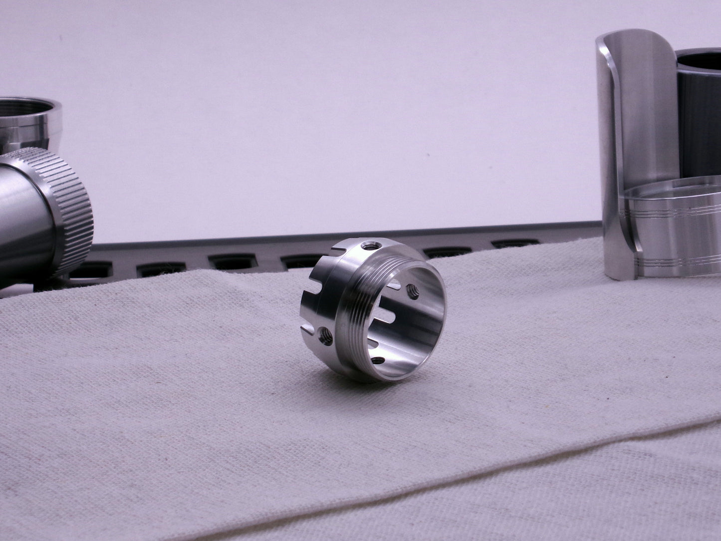 VHC compatible emitter tip 3/4 bottom view