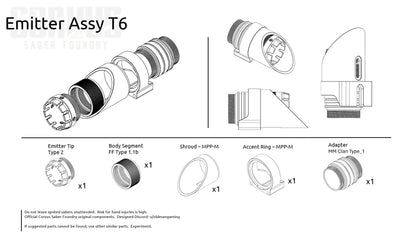 Emitter Assembly Type_6 | Component Schema Kit