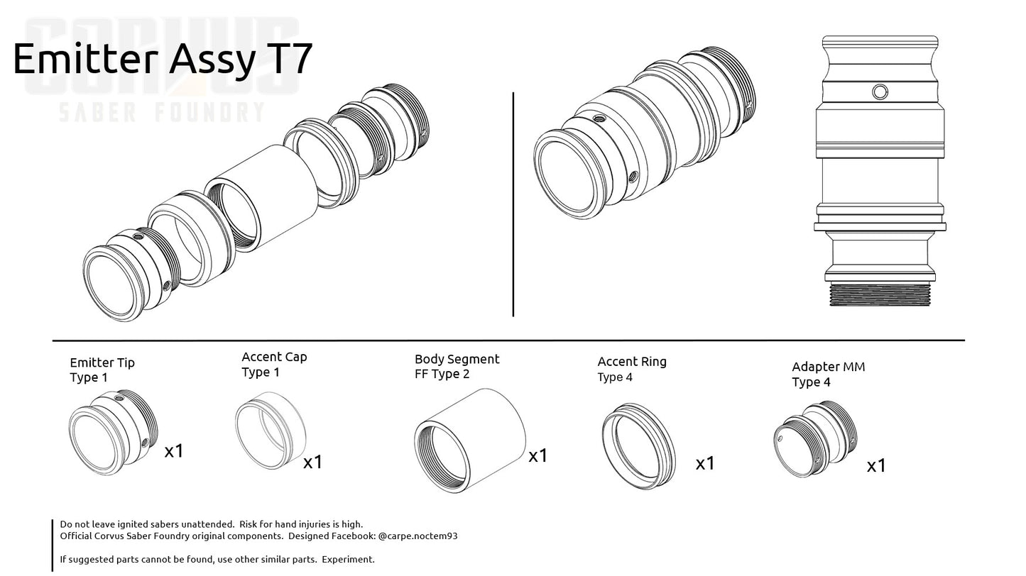 Emitter Assembly Type_7 | Component Schema Kit