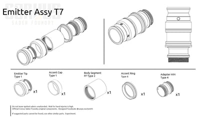 Emitter Assembly Type_7 | Component Schema Kit
